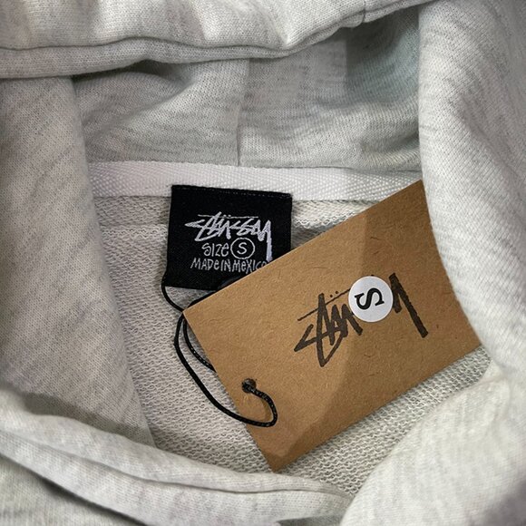 Stussy Psychedelic Hoodie In Gray Size S - Picture 5 of 8